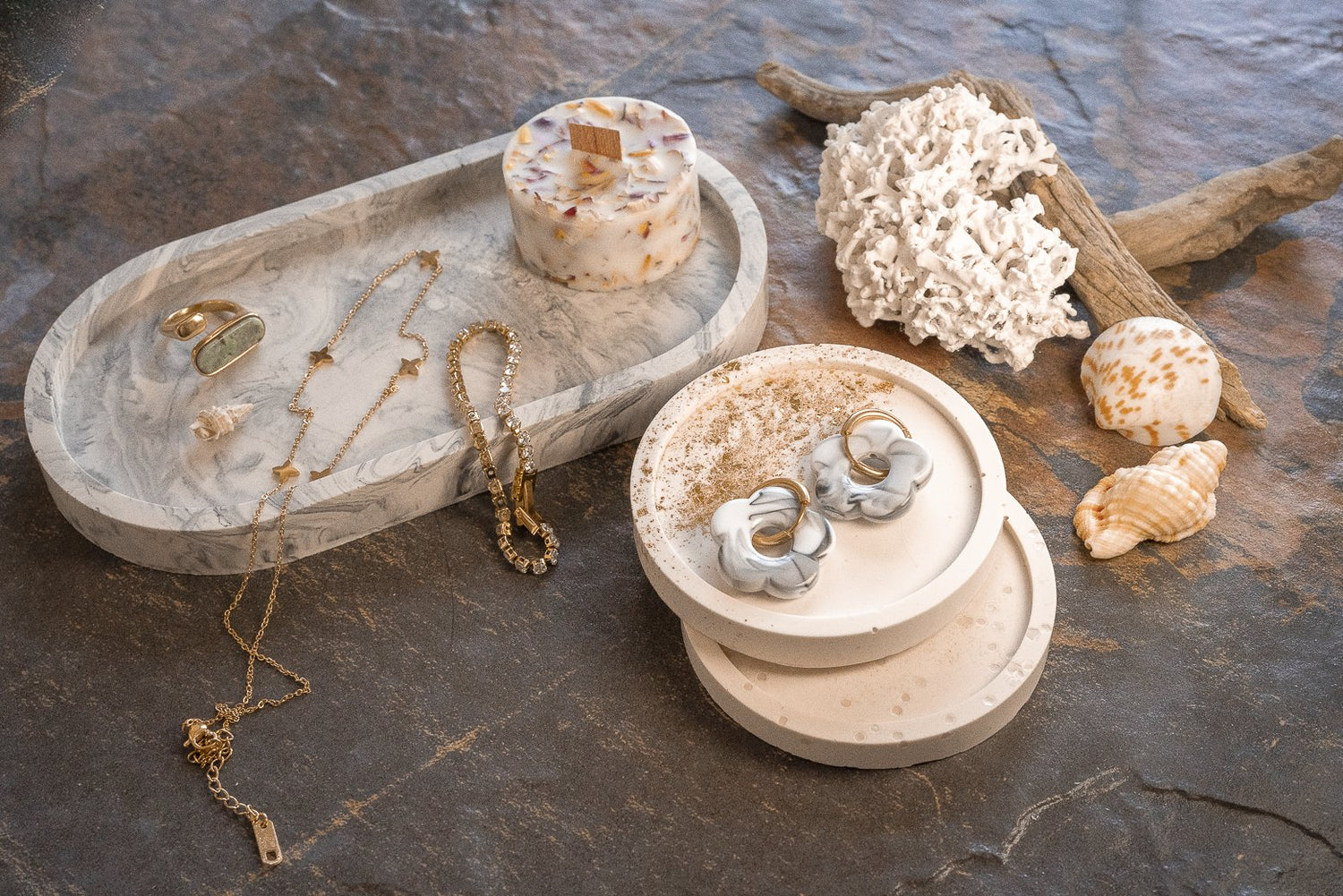 Collection Jesmonite - Topaze-collection