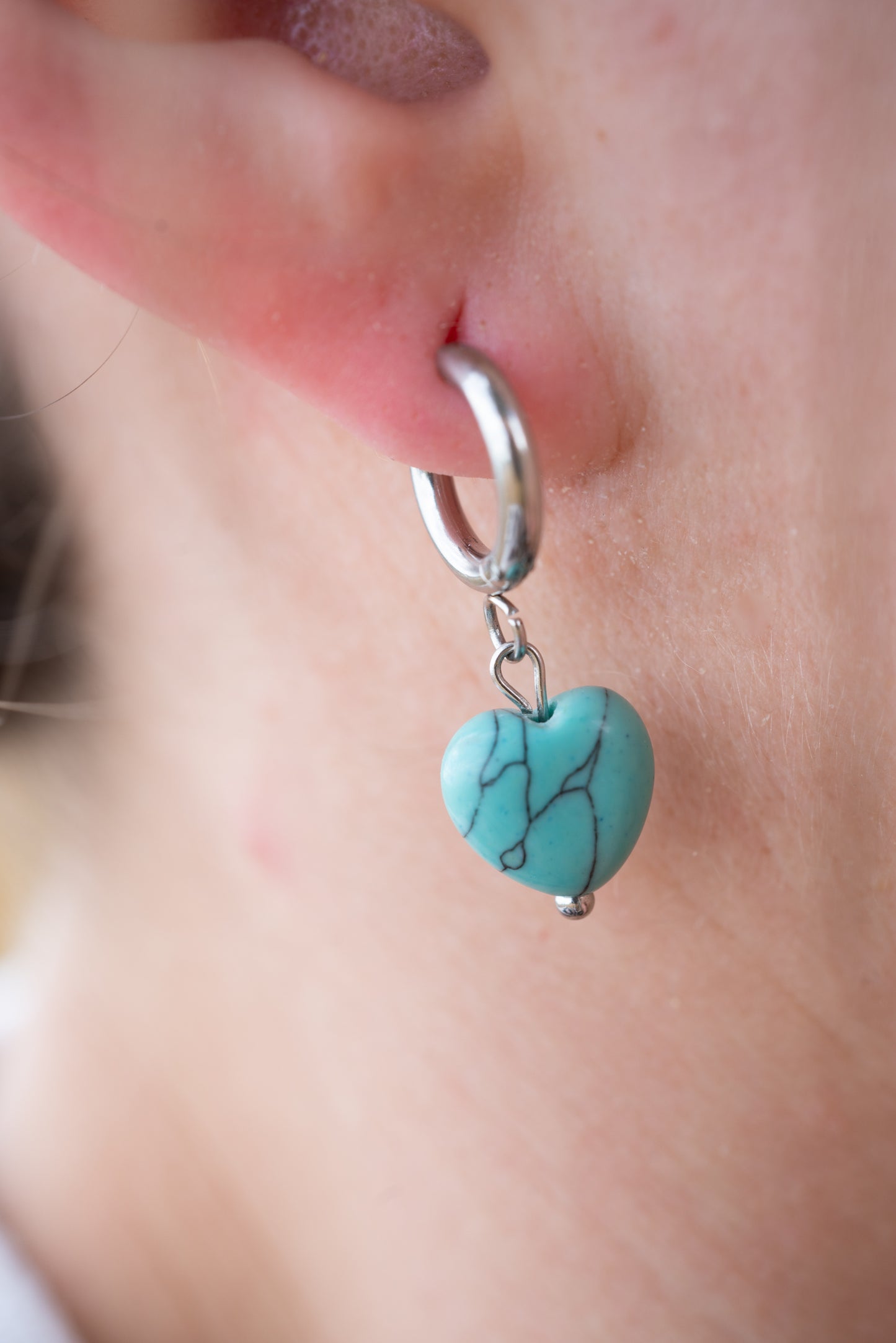 Boucles d'oreilles coeur