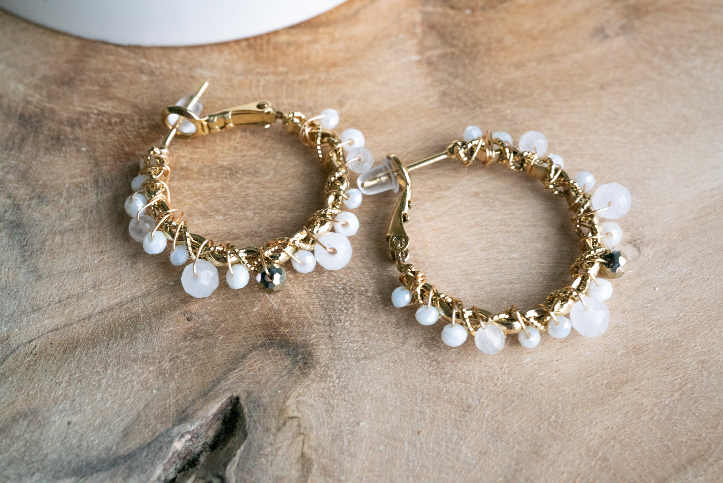 Boucles d'oreilles créoles Novas