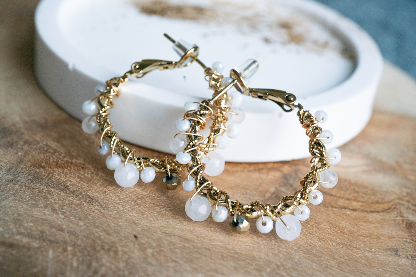Boucles d'oreilles créoles Novas