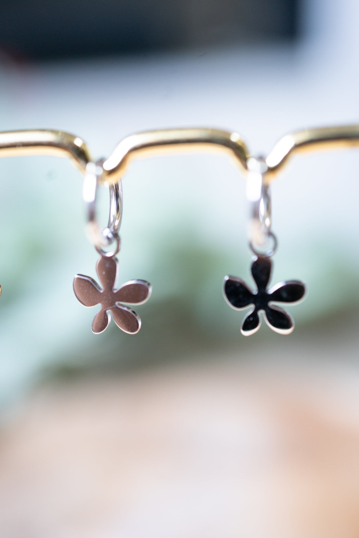 Boucles d'oreilles fleurs