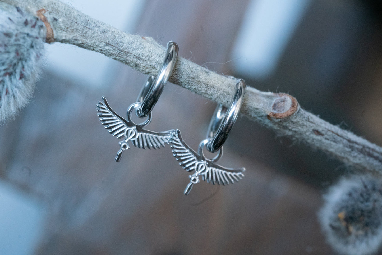 Nouveauté Boucles d’oreilles Aigle - Topaze-collection