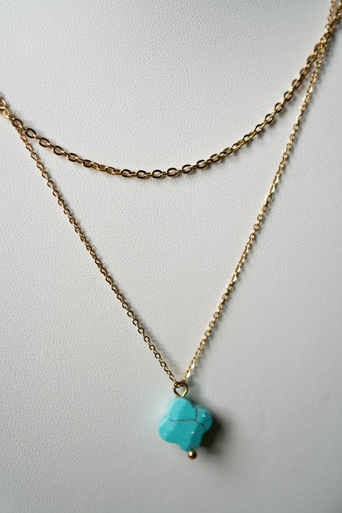 Collier double Sao