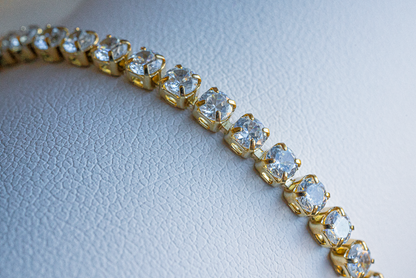 Bracelet en strass de zircon