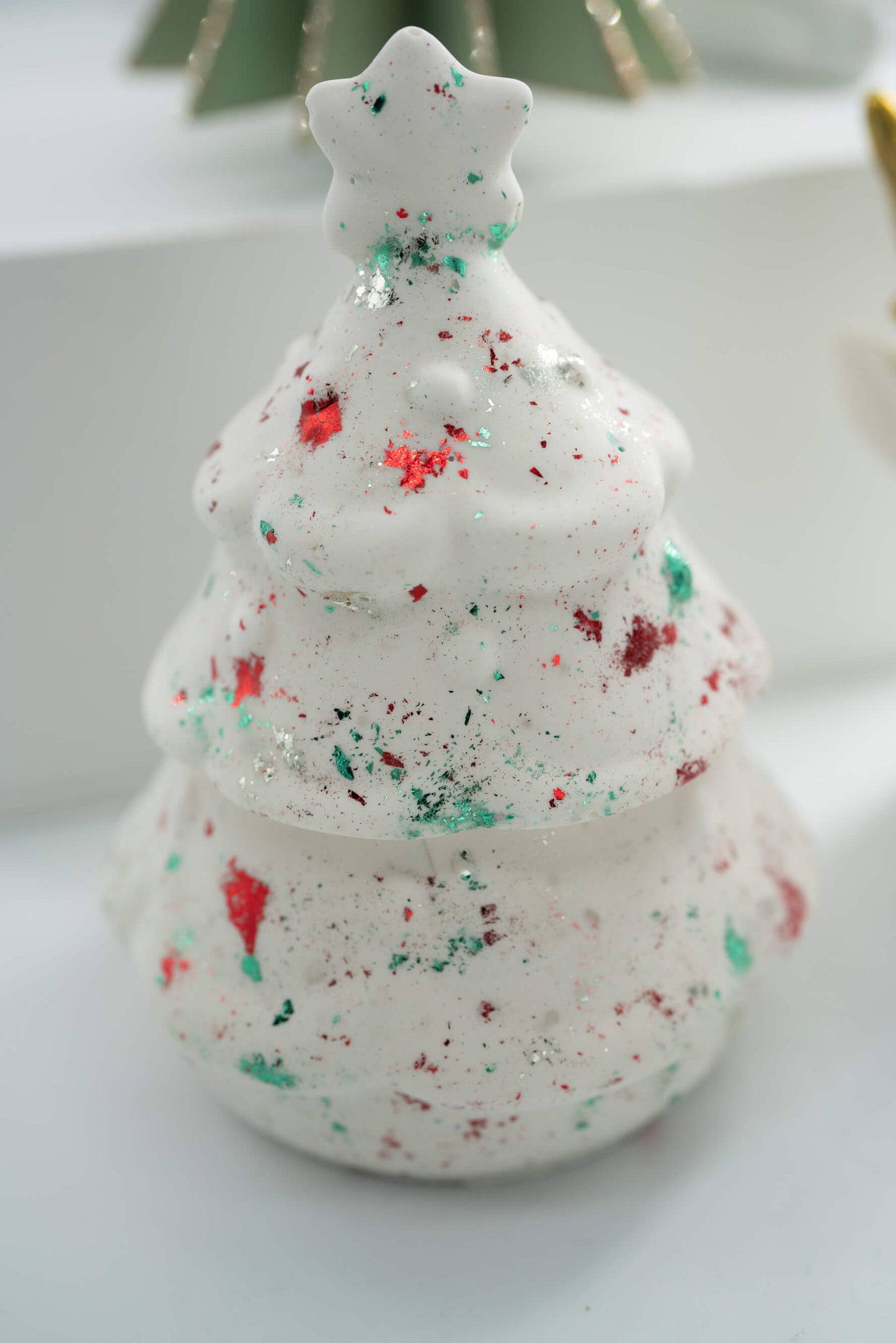 La boite Sapin en Jesmonite