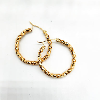 Boucles d'oreilles Atlanta - Topaze-collection