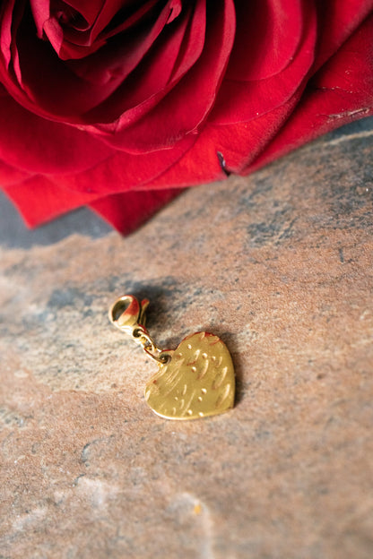 Charms coeur ( saint valentin ) - Topaze-collection