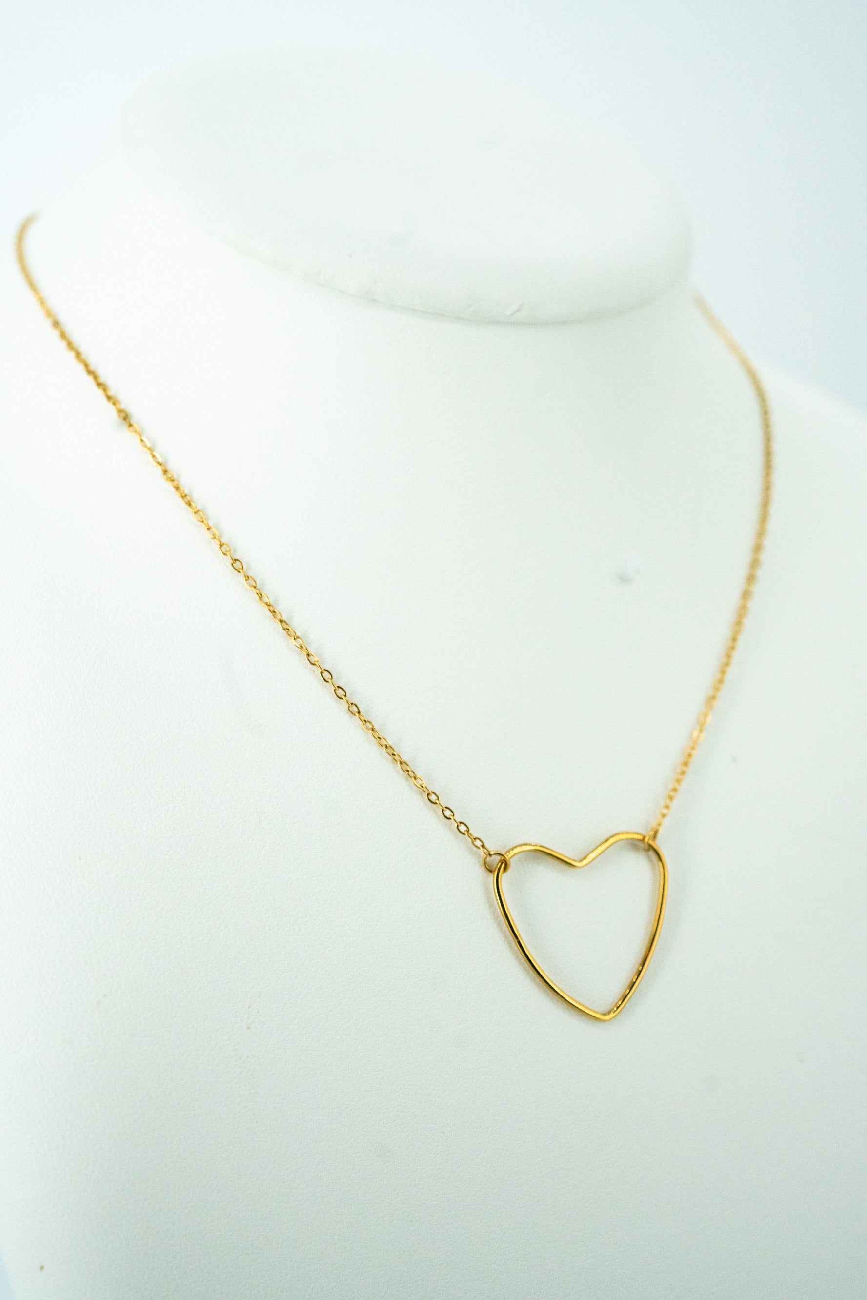 Nouveauté Collier coeur - Topaze-collection